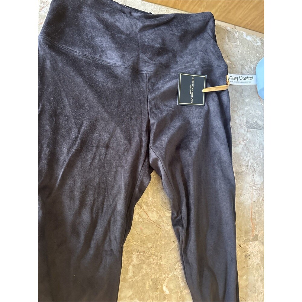 Christian Siriano New York Velvety Pull On Leggings Soft & Comfy Size Small